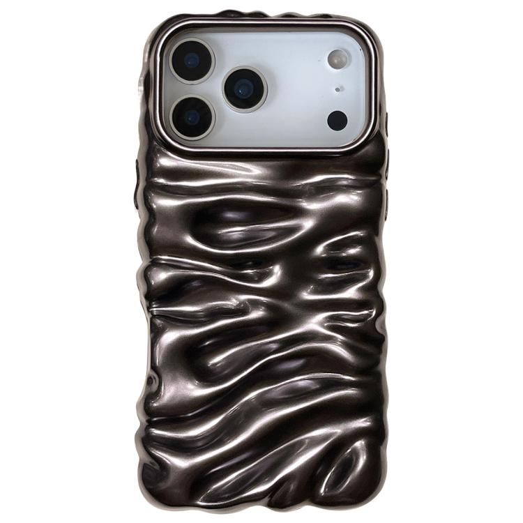 Cream Texture Electroplating TPU Full Coverage Phone Case, For iPhone 17 Pro Max, For iPhone 17 Pro, For iPhone 17, For iPhone 16 Pro Max