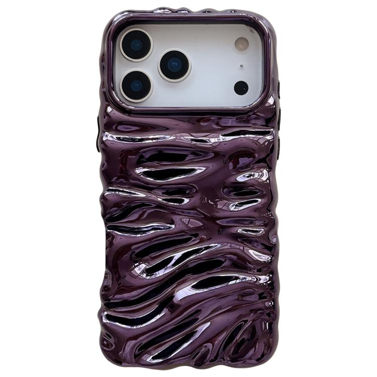 Cream Texture Electroplating TPU Full Coverage Phone Case, For iPhone 17 Pro Max, For iPhone 17 Pro, For iPhone 17, For iPhone 16 Pro Max