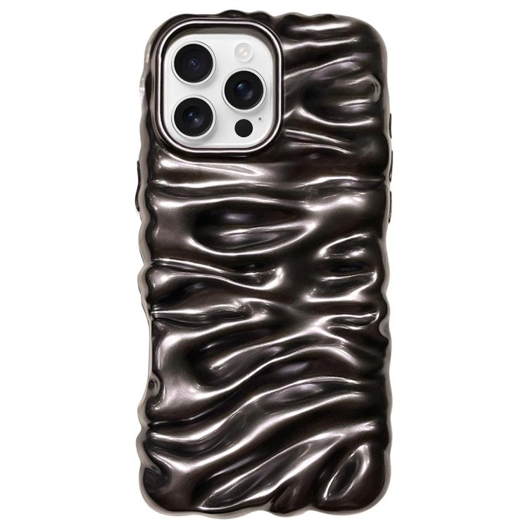 Cream Texture Electroplating TPU Full Coverage Phone Case, For iPhone 17 Pro Max, For iPhone 17 Pro, For iPhone 17, For iPhone 16 Pro Max
