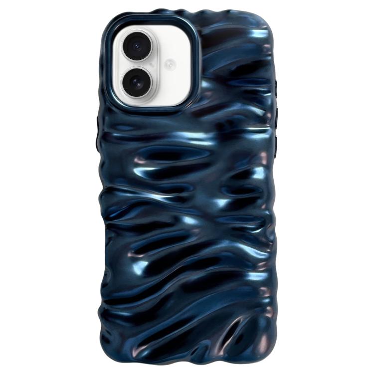 Cream Texture Electroplating TPU Full Coverage Phone Case, For iPhone 16 Pro, For iPhone 16, For iPhone 15 Pro Max, For iPhone 15 Pro
