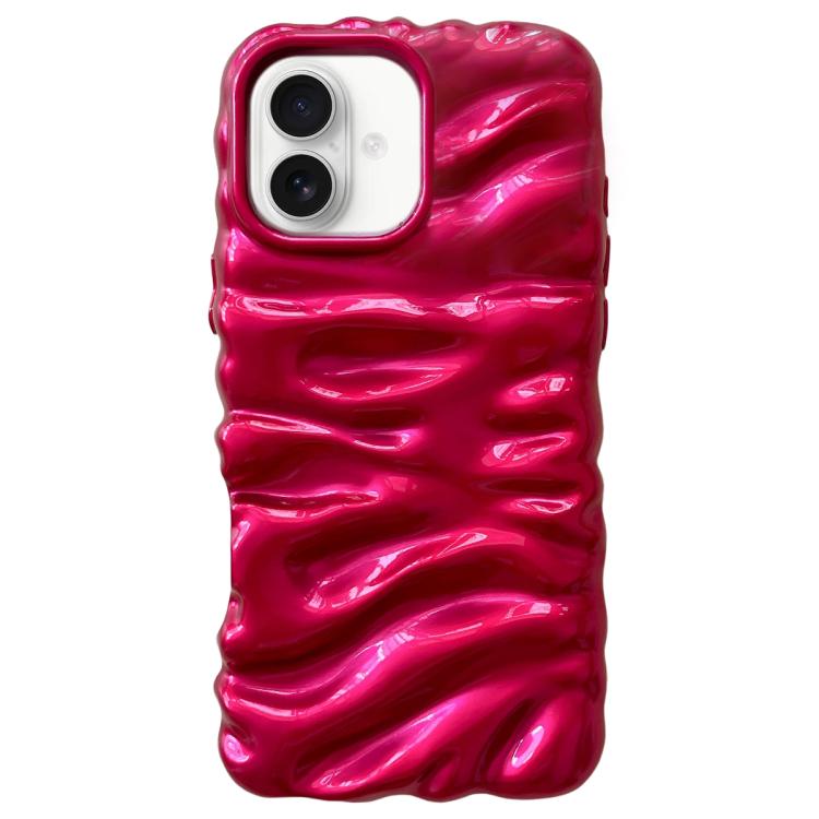 Cream Texture Electroplating TPU Full Coverage Phone Case, For iPhone 16 Pro, For iPhone 16, For iPhone 15 Pro Max, For iPhone 15 Pro