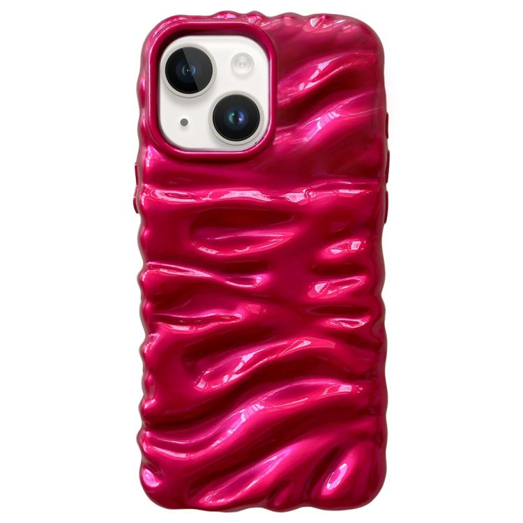 Cream Texture Electroplating TPU Full Coverage Phone Case, For iPhone 15 Plus, For iPhone 15, For iPhone 14 Plus, For iPhone 14
