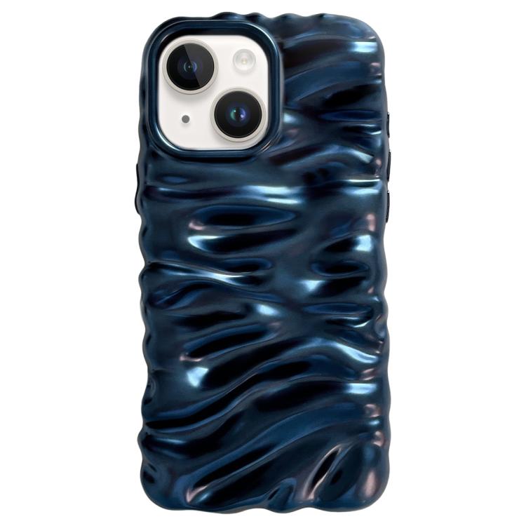 Cream Texture Electroplating TPU Full Coverage Phone Case, For iPhone 15 Plus, For iPhone 15, For iPhone 14 Plus, For iPhone 14