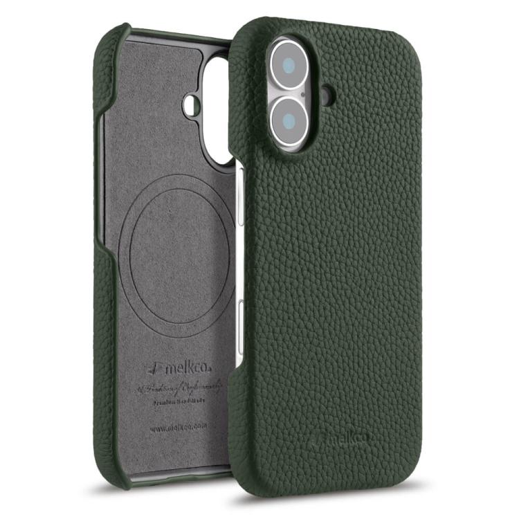 melkco Litchi Texture Magnetic Half Coverage Genuine Leather Phone Case, For iPhone 16 Pro, For iPhone 16, For iPhone 15 Pro Max, For iPhone 15 Pro, For iPhone 15, For iPhone 14