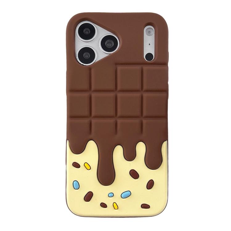 Candy Chocolate Silicone Phone Case, For iPhone 17 Pro Max, For iPhone 17 Pro, For iPhone 17, For iPhone 16 Pro Max, For iPhone 16 Pro, For iPhone 16 Plus, For iPhone 16, For iPhone 15 Pro Max, For iPhone 15 Pro, For iPhone 15, For iPhone 14           ...