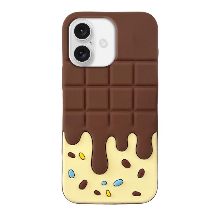 Candy Chocolate Silicone Phone Case, For iPhone 17 Pro Max, For iPhone 17 Pro, For iPhone 17, For iPhone 16 Pro Max, For iPhone 16 Pro, For iPhone 16 Plus, For iPhone 16, For iPhone 15 Pro Max, For iPhone 15 Pro, For iPhone 15, For iPhone 14           ...