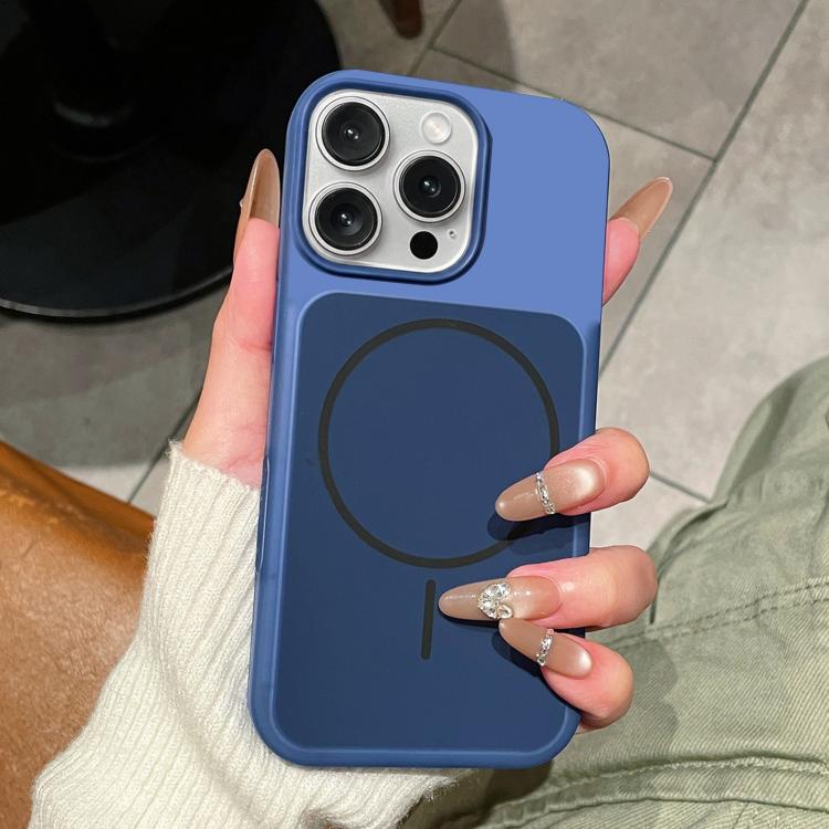 Ice Cream Skin Feel Liquid Silicone Fine Circle Magnetic Phone Case, For iPhone 14 Pro, For iPhone 14 Pro Max, For iPhone 13 Pro Max, For iPhone 13