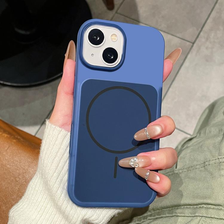 Ice Cream Skin Feel Liquid Silicone Fine Circle Magnetic Phone Case, For iPhone 14 Pro, For iPhone 14 Pro Max, For iPhone 13 Pro Max, For iPhone 13