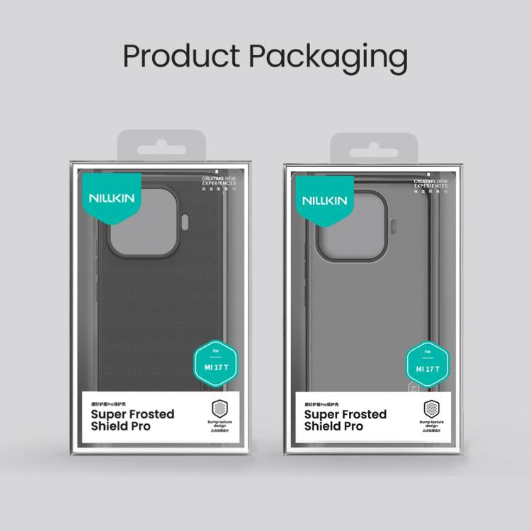 NILLKIN Super Frosted Shield Pro PC + TPU Phone Case, For Xiaomi 17T 5G