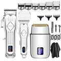 3pcs /Set Men Home Hair Salon High-power Hair Clipper