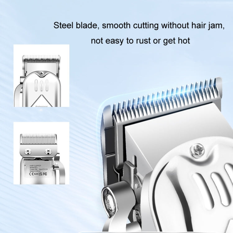 3pcs /Set Men Home Hair Salon High-power Hair Clipper