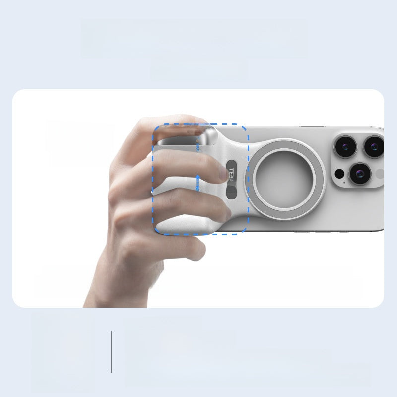 Magnetic Phone Camera Grip with Remote Control