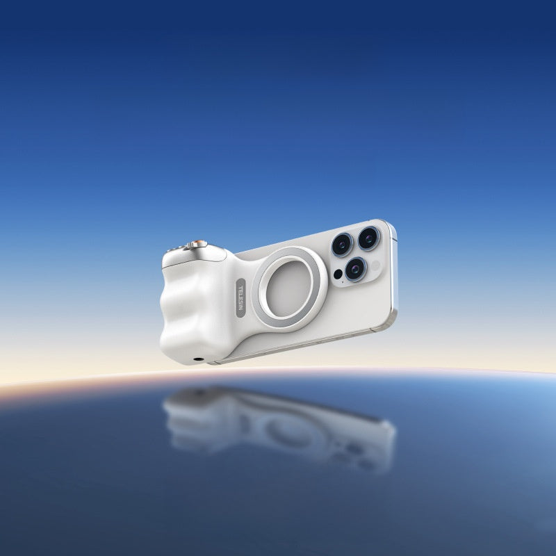 Magnetic Phone Camera Grip with Remote Control